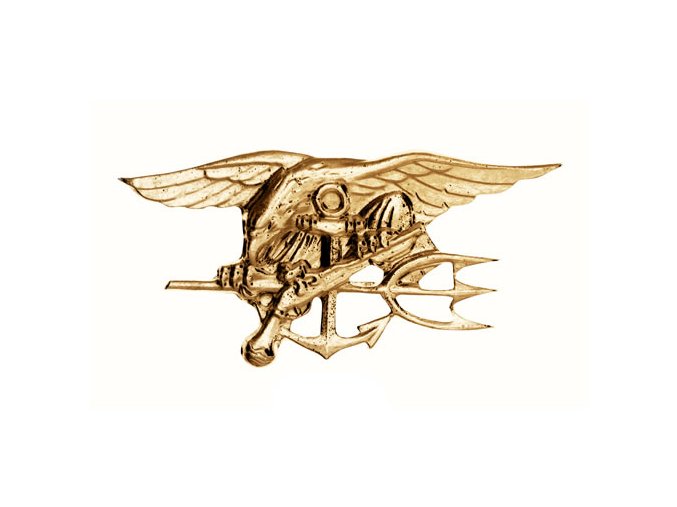 Odznak NAVY SEALS ZLATÝ