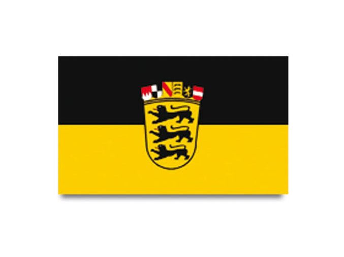 Vlajka BÁDENSKO-WÜRTTEMBERSKO