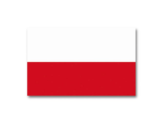 Vlajka státní POLSKO