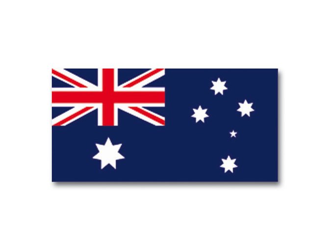 Vlajka státní AUSTRÁLIE