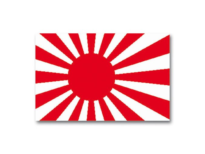 Vlajka JAPONSKO VÁLEČNÁ