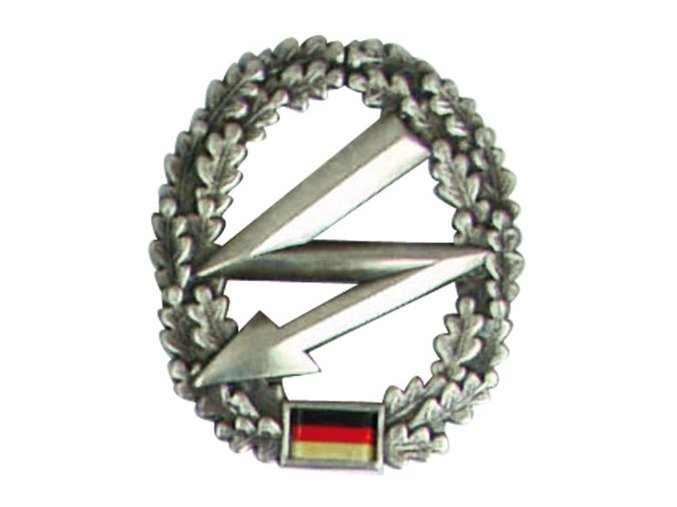 Odznak BW na baret Fernmelde truppe