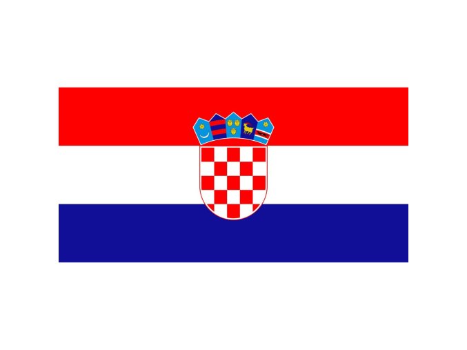 Vlajka státní CHORVATSKO