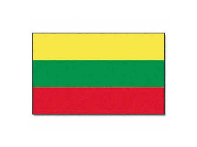 Vlajka státní LITVA