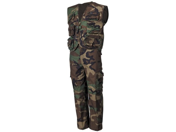Komplet dětský vesta+kalhoty WOODLAND