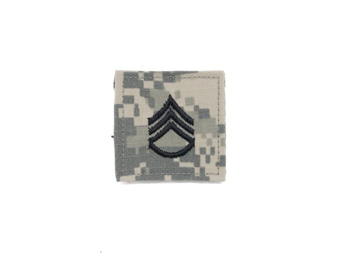 Nášivka hodnosti VELCRO STAFF SGT ARMY ACU DIGITAL