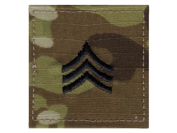Nášivka hodnosti Sergeant E-5 velcro OCP®