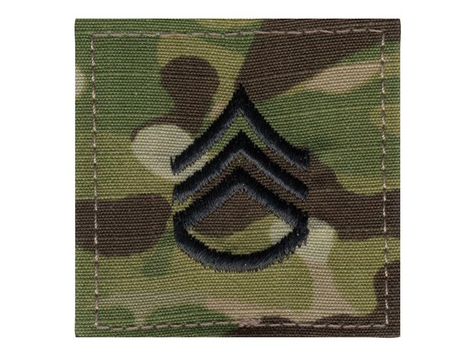 Nášivka hodnosti Staff Sergeant E-6 velcro OCP®