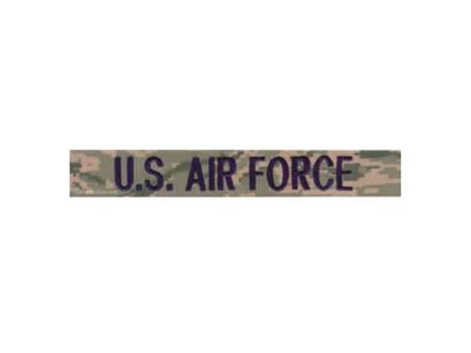 Nášivka "U.S. AIR FORCE" DIGITAL TIGER