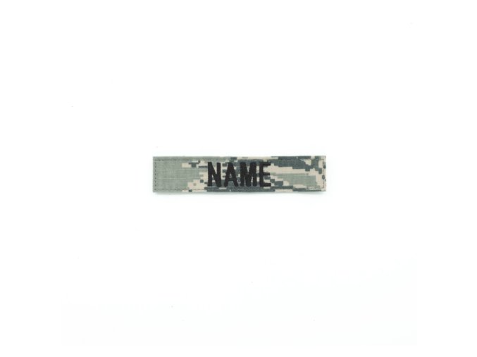 Nášivka jmenovka "NAME" 12,5 cm VELCRO DIGITAL TIGER