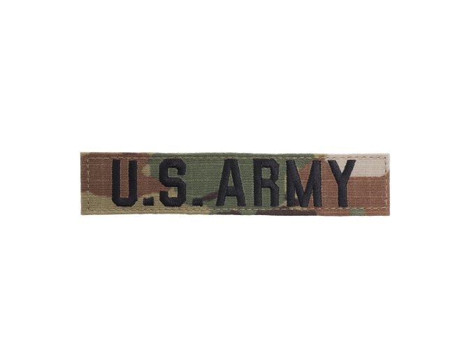 Nášivka jmenovka "U.S. ARMY" VELCRO MULTICAM®