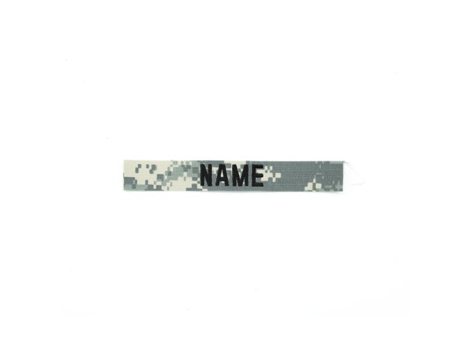 Nášivka jmenovka "NAME" VELCRO ACU DIGITAL