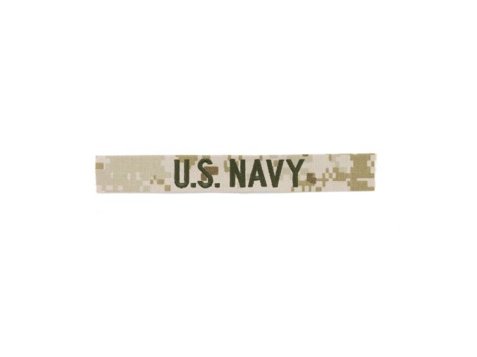 Nášivka "U.S. NAVY" MARPAT DESERT