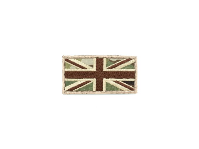 Nášivka vlajka velká BRITÁNIE velcro MULTICAM®