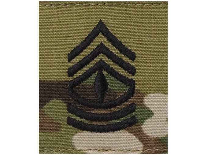 Nášivka hodnosti First Sergeant E-8 velcro OCP®