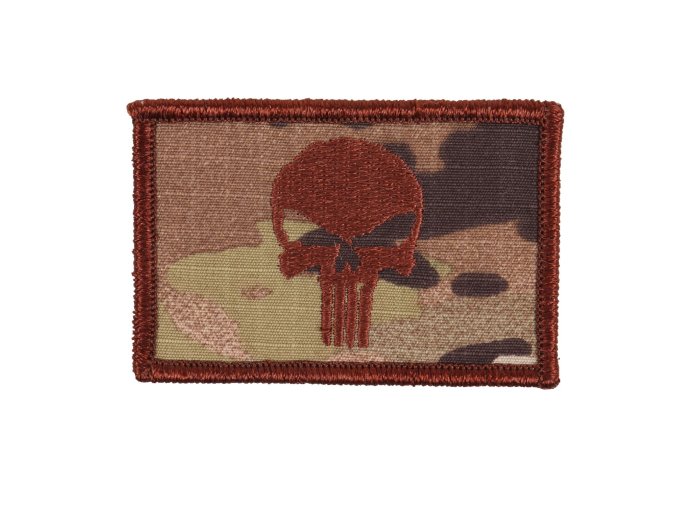 Nášivka LEBKA PUNISHER velcro MULTICAM®
