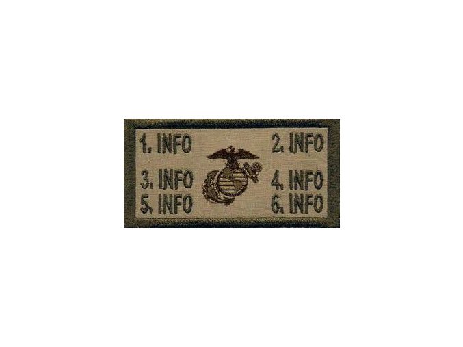 Nášivka USMC velcro