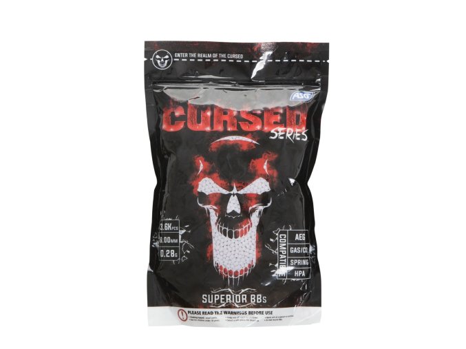 Kuličky airsoft CURSED 0.28g 3600ks