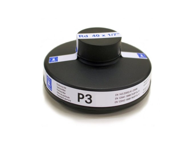 Filtr částicový pro plynové masky SIGMA P3 EN143 závit 40x1/7