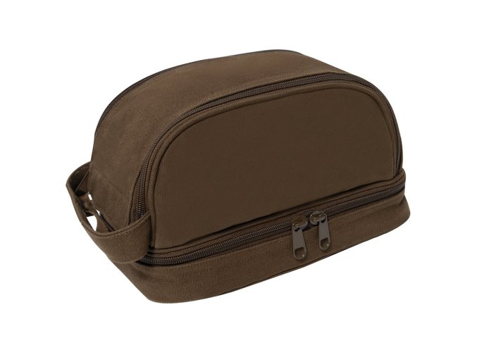 Taška DELUXE TRAVEL KIT na toaletní potřeby EARTH BROWN