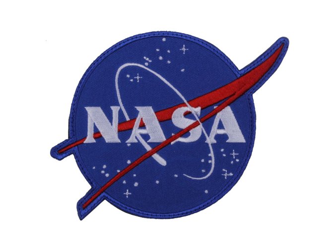 Nášivka NASA na suchém zipu velcro