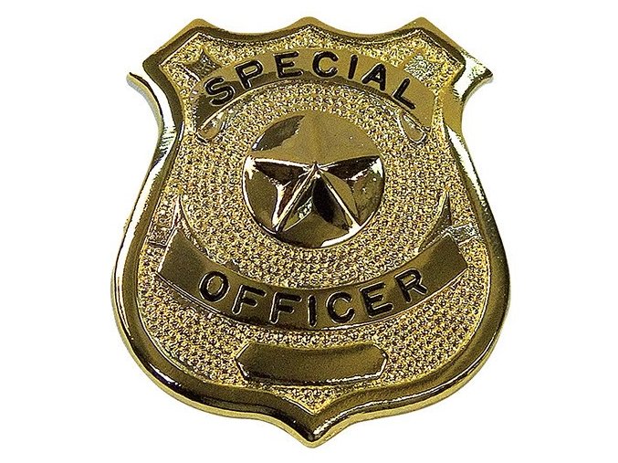 Odznak SPECIAL OFFICER ZLATÝ