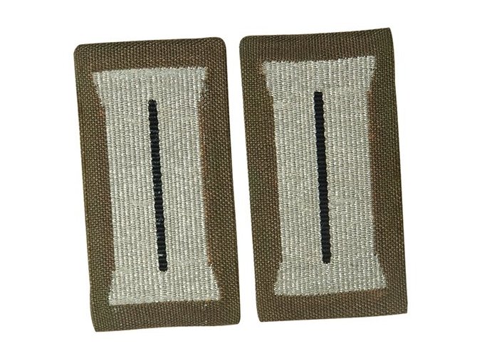 Výložka NVA SOLDAT - VOJÍN 4St ČERNÁ