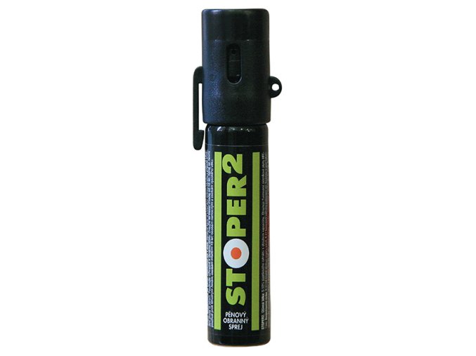 Sprej obranný STOPER2 pěnový 20ml s klipem