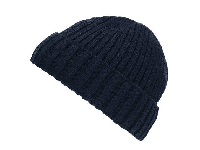 Čepice pletená EXTREME BEANIE se zateplením MODRÁ