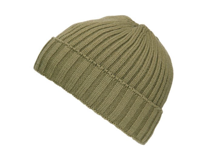 Čepice pletená EXTREME BEANIE se zateplením ZELENÁ