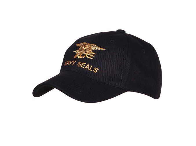 Čepice baseball NAVY SEALS ČERNÁ