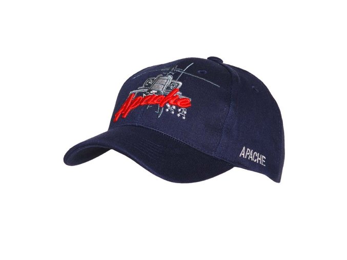 Čepice baseball helikoptéra APACHE MODRÁ