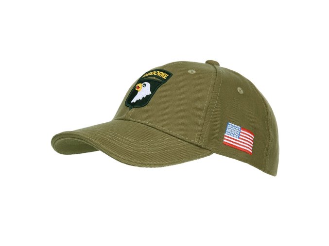 Čepice baseball 101st AIRBORNE ZELENÁ