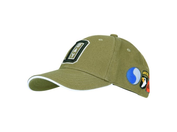 Čepice baseball D-DAY ZELENÁ