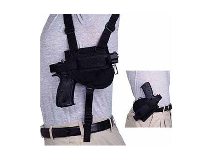 Pouzdro pistolové podpažní horizontální kombinované pro Glock 17/19, SIG P-226/228
