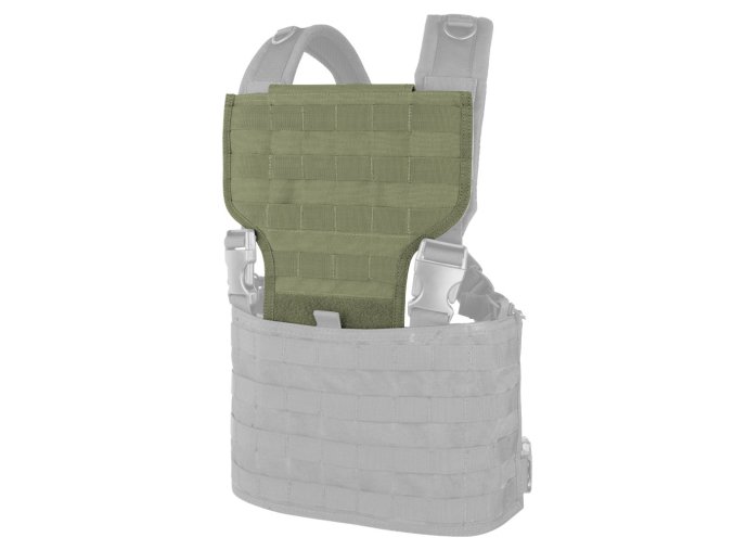 Panel přídavný MOLLE pro vesty MCR ZELENÝ