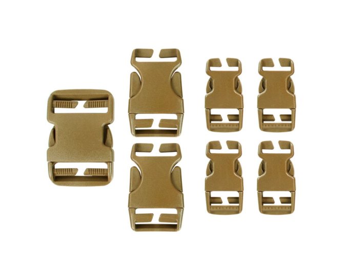 Přezky náhradní REPAIR KIT 7 ks DRY EARTH