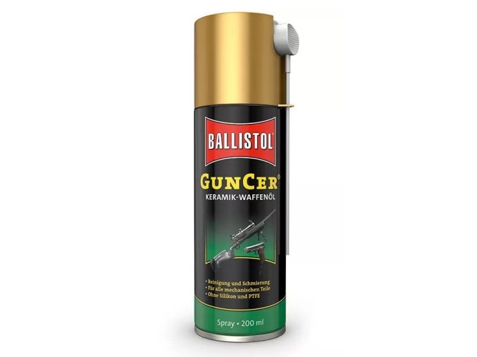 Olej na zbraně GunCer speciální s keramikou sprej 200 ml