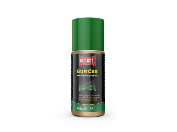 Olej na zbraně GunCer speciální s keramikou lahvička 65 ml