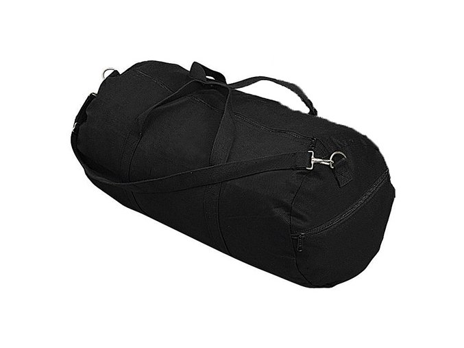 Taška přes rameno VÁLEC 60 x 30 cm ČERNÁ