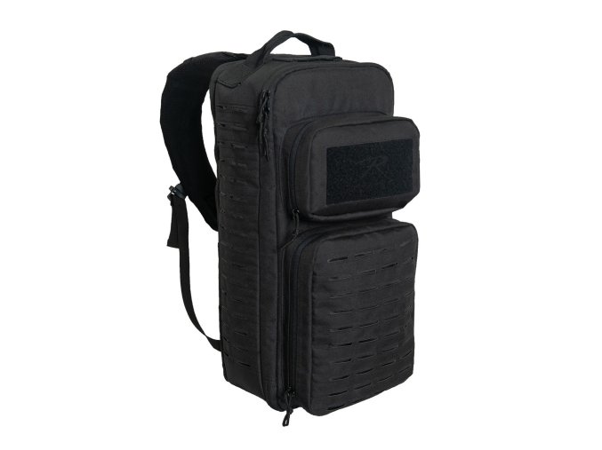 Batoh TACTICAL SINGLE SLING Laser MOLLE ČERNÝ