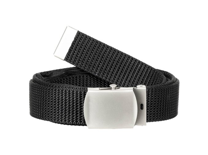 Opasek se skrytou kapsou 32 mm ČERNÝ