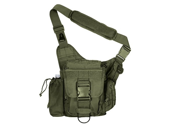 Taška taktická ADVANCED přes rameno ZELENÁ