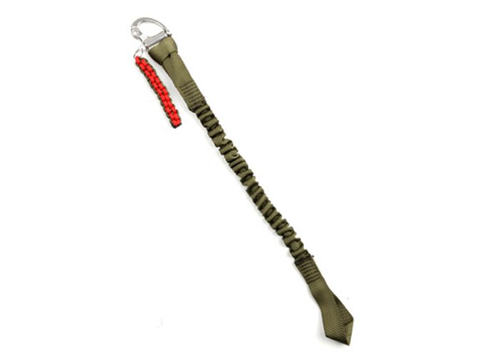 Popruh SAFETY LANYARD záchranný - replika ZELENÝ