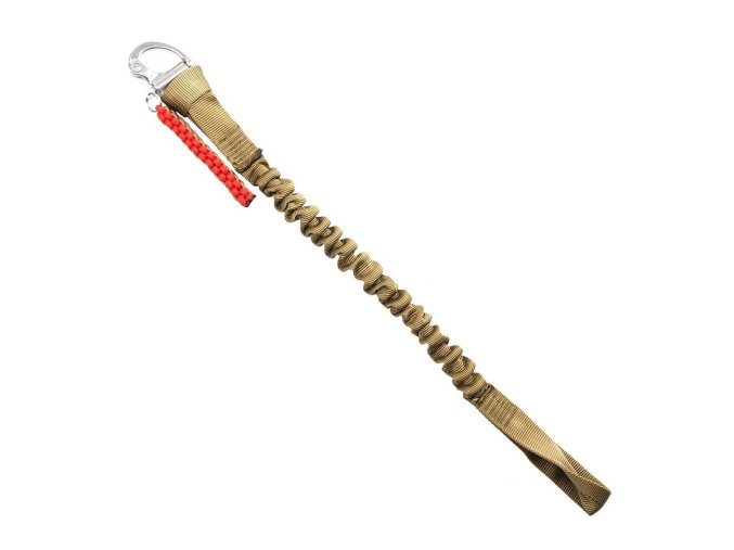 Popruh SAFETY LANYARD záchranný - replika KHAKI