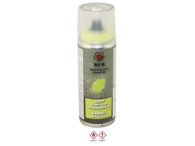 Barva ARMY ve spreji 400ml RAL 1026 signální žlutá
