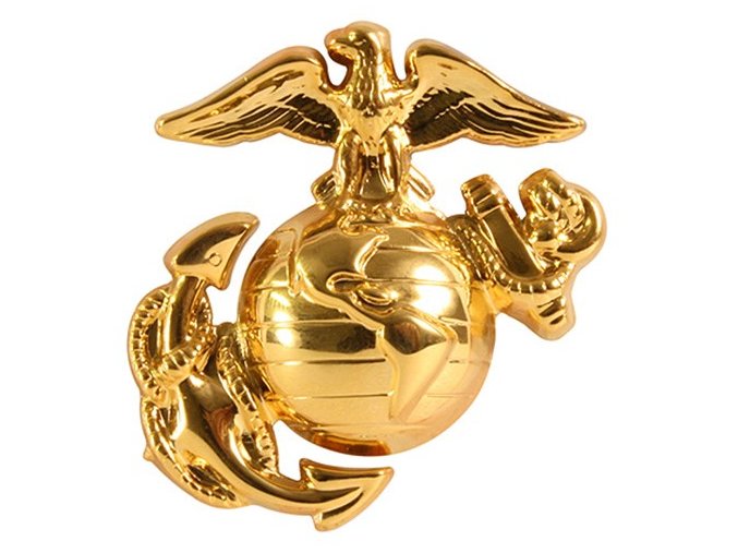 Odznak USMC ZLATÝ