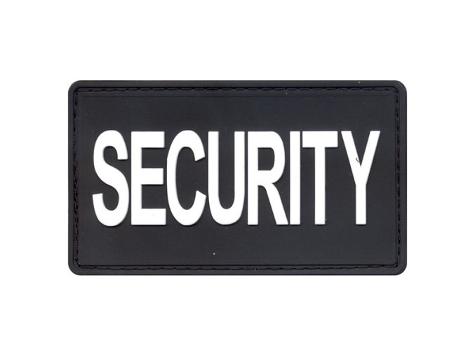 Nášivka SECURITY velcro plast