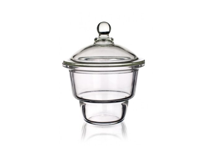 Exsikátor 27cm se skleněným hmatníkem