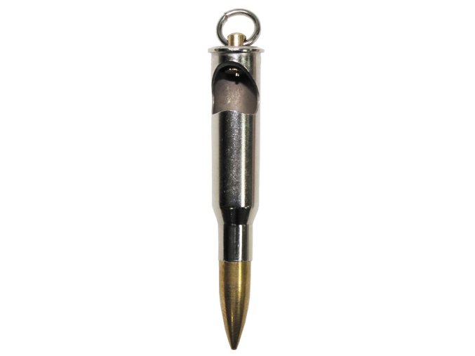 Přívěšek na klíče / otvírák na lahve patrona MOSIN stříbrná